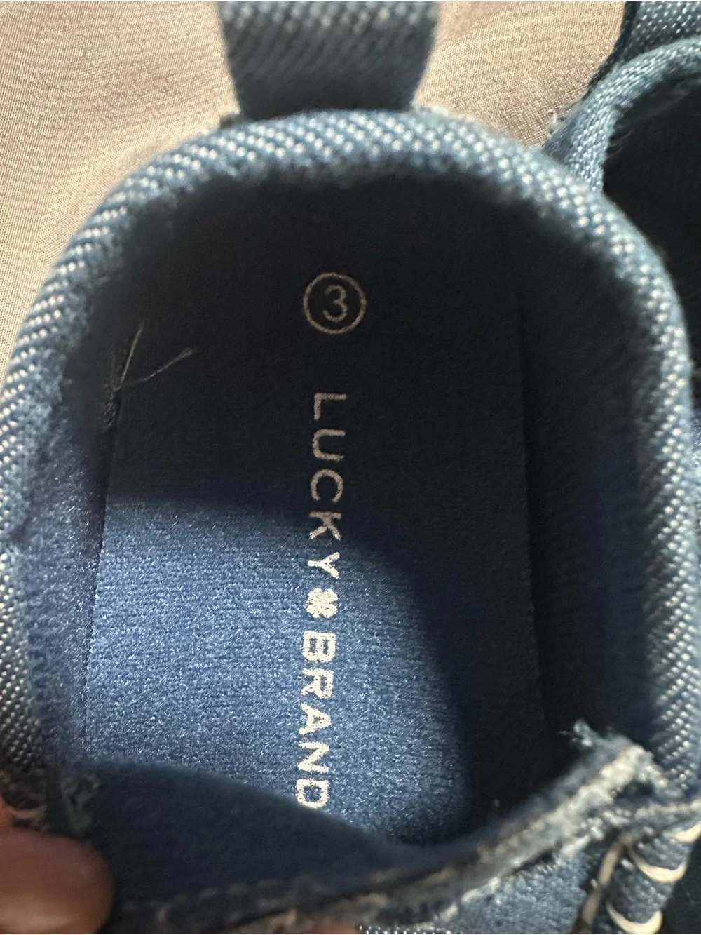 Baby boy denim blue loafers